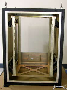 Emi Rack SIR-6500 Shock Isolated EMI Shielded Equipment Rack - Dawn VME Products