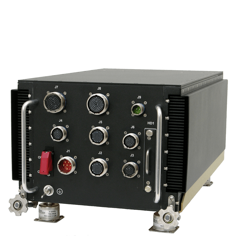OpenVPX 6U 10-slot Air Over Conduction 1200 Watts / Drive Bay